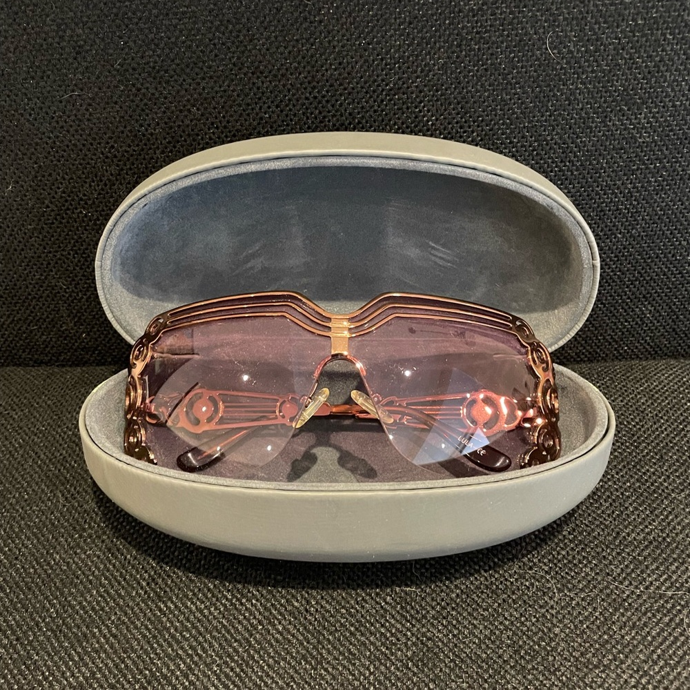LARA BOHINC PINK SUNGLASSES